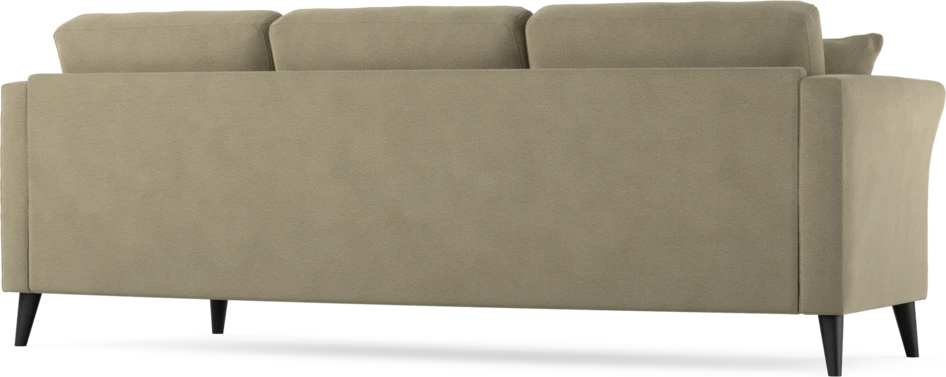 Eden - 3-sits soffa svängd - Beige
