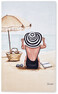 Sofia at the beach - Badlakan, 90x150 cm - Flerfärgad