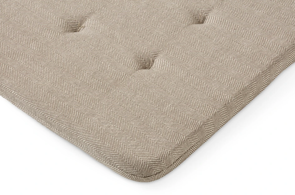 Herringbone - Stolsdyna, 42x42 cm - Brun