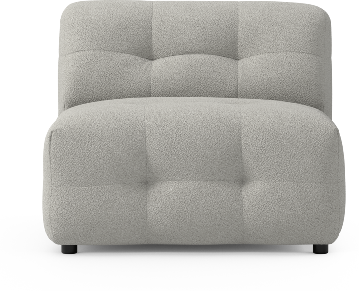 Bella - 1-sits utan armstöd - Grå