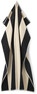 Stripe - Badlakan, 90x150 cm - Svart