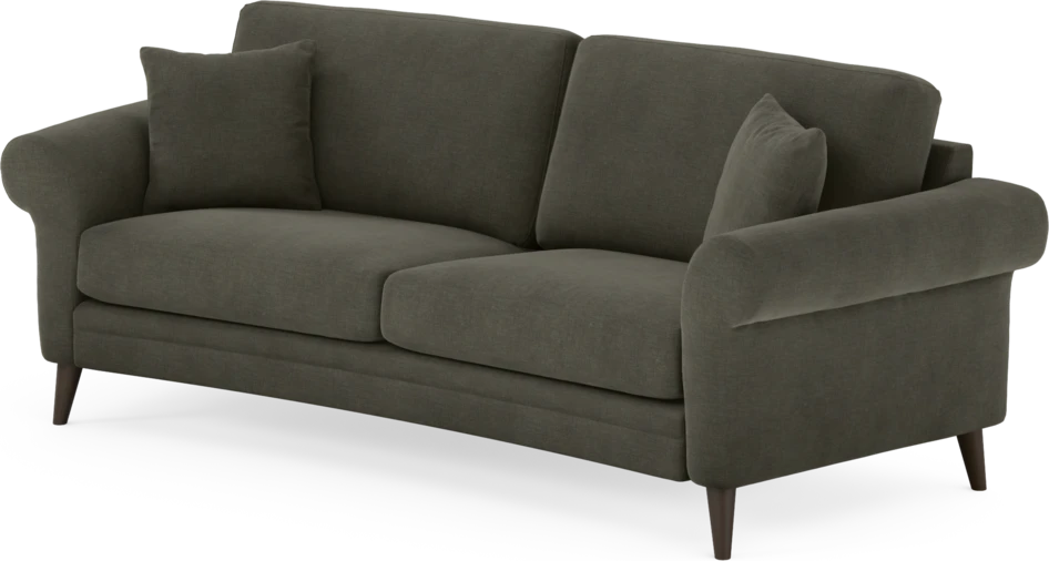 Eden - 2,5-sits soffa svängd - Grå