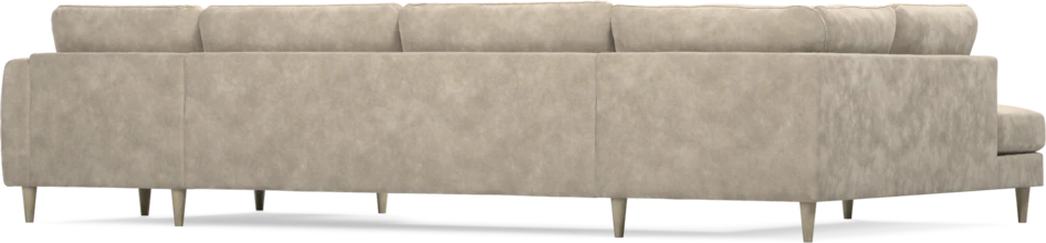 Bridge - 3-sits soffa med divan vänster och schäslong höger - Beige