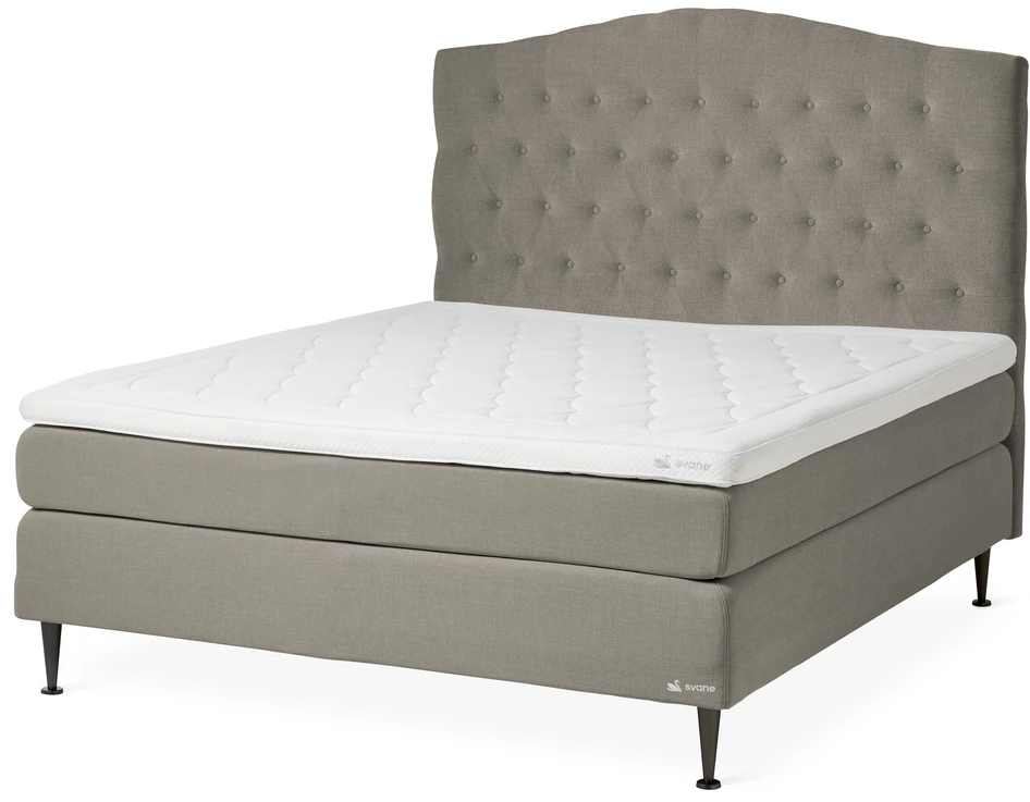 Fjord Comfort - Kontinentalsäng, dubbelsäng med bäddmadrass Comfort - Beige