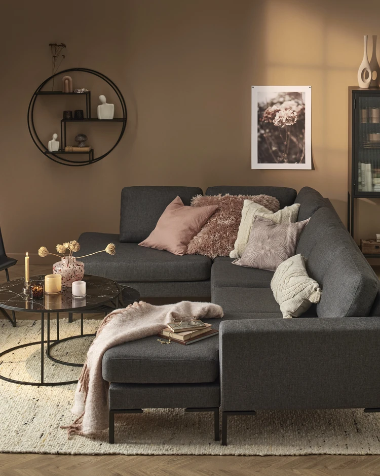 Sierra - 3-sits soffa med divan vänster och schäslong höger - inspiration