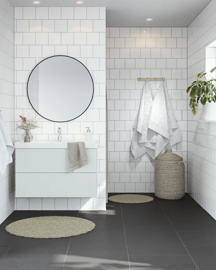 Soft - Badrumsmatta, Ø 60 cm - inspiration