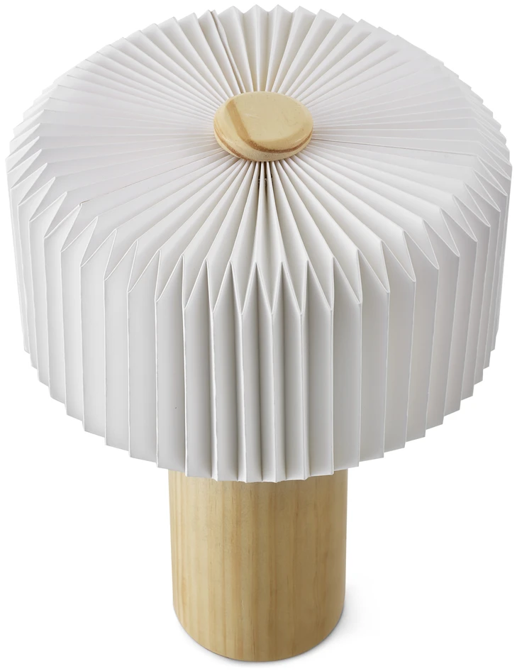 Leia - Bordslampa, H36 Ø25 cm - Beige