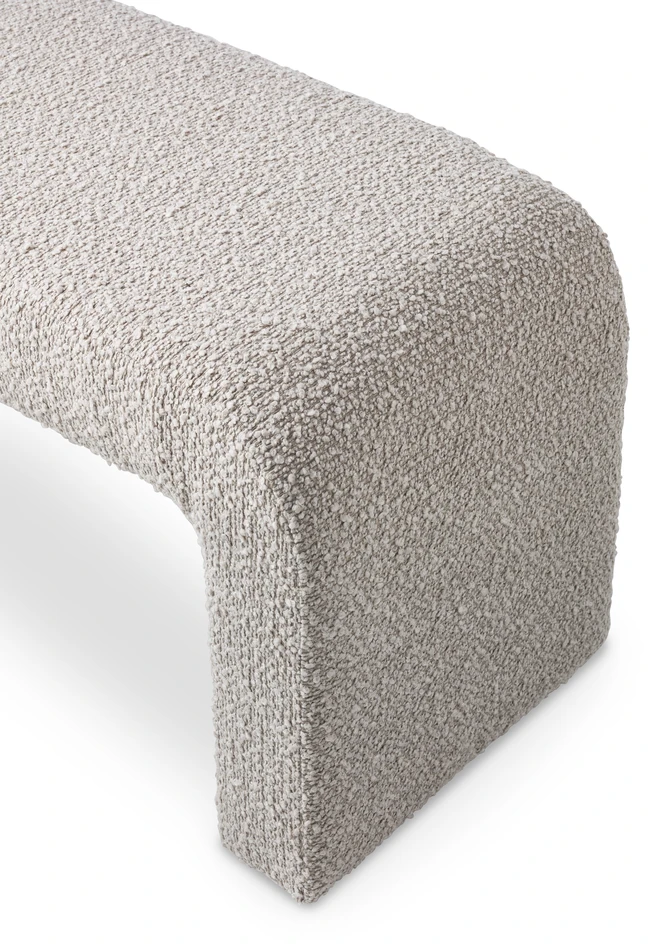 Otto - Bänk, 120 cm - Beige