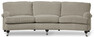 Oxford Delux - 3-sits soffa svängd, fast klädsel - Beige