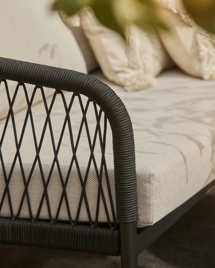 Barcelona - Utegrupp med soffa, 2 fåtöljer och bord - inspiration