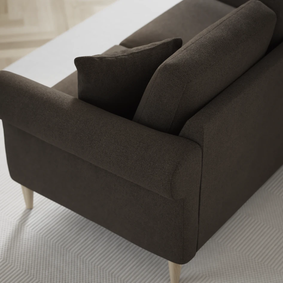 Eden - 2-sits soffa - Brun