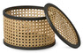 Dune - Förvaringsbox Ø 23, H 15 cm - Beige
