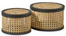 Dune - Förvaringsbox Ø 23, H 15 cm - Beige