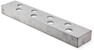 Chandelle - Ljusstake, 65x13x6, till rustikljus & värmeljus - Grå