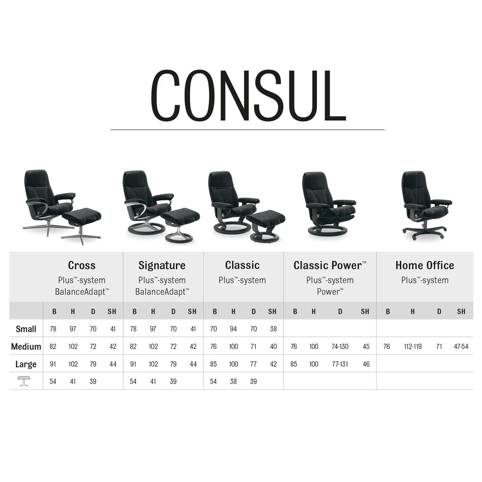 Stressless Consul - Fåtölj - Grå