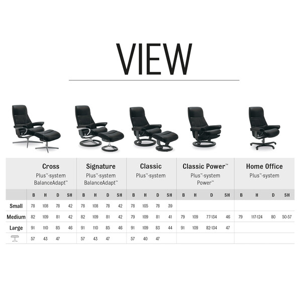 Stressless View - Fåtölj - Brun