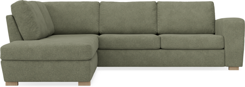 Friday - 2,5-sits soffa med divan vänster - Vit