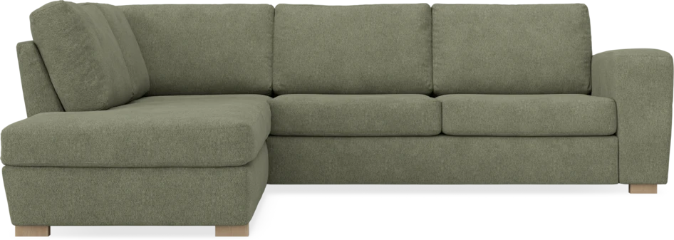 Friday - 2,5-sits soffa med divan vänster - Vit