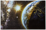 Metallic Universe - Tavla, 120x80 cm - Flerfärgad