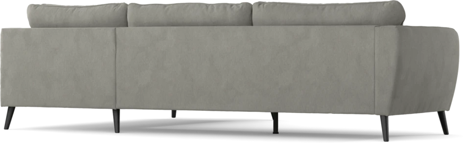 County - 2,5-sits soffa med divan höger - Grå