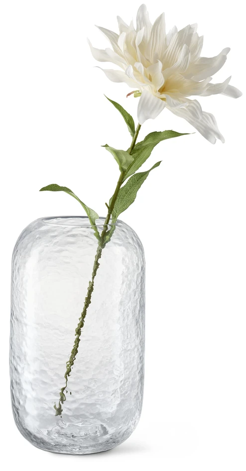 Funkia - Vas, H 30 Ø 18 cm - Vit