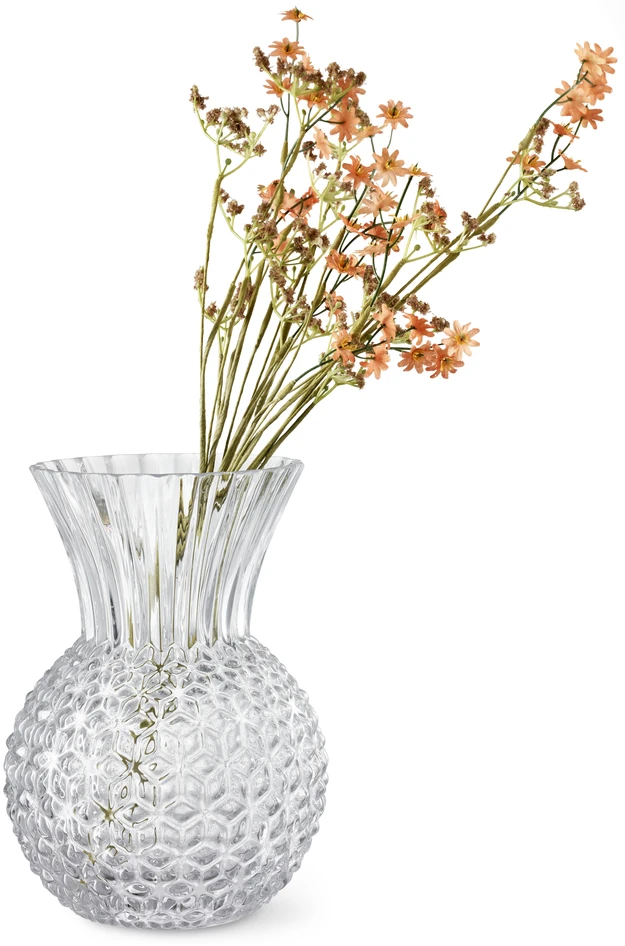 Florus - Vas, H 22 Ø 16 cm - Vit