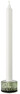 Puck - Ljusstake, H 3,6 cm - Grön