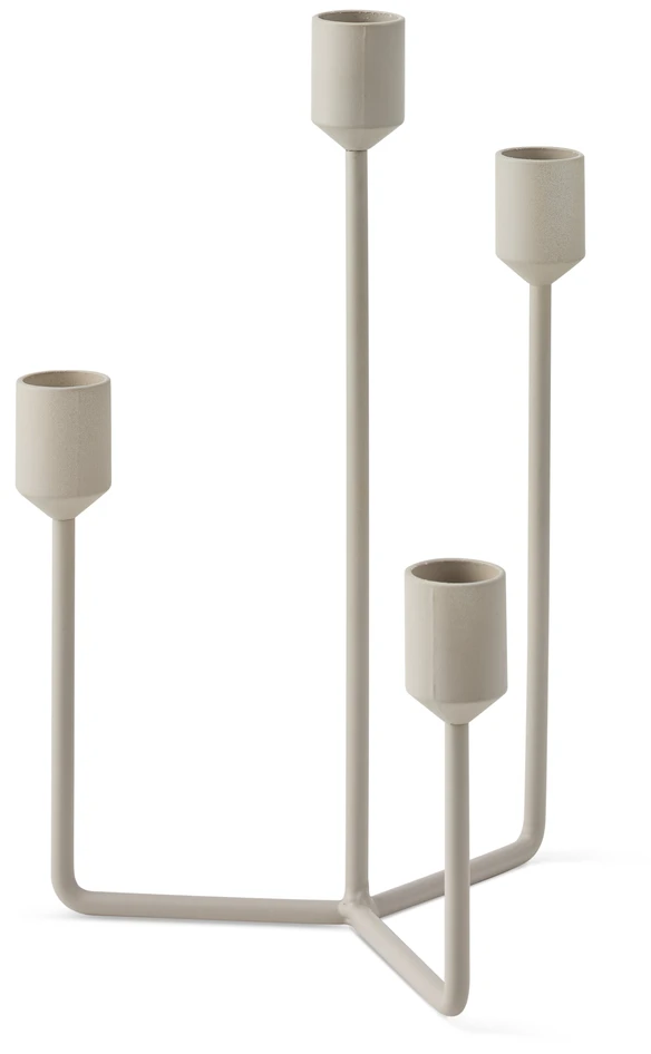 Vallda - Ljusstake, H 26,5 cm - Grå