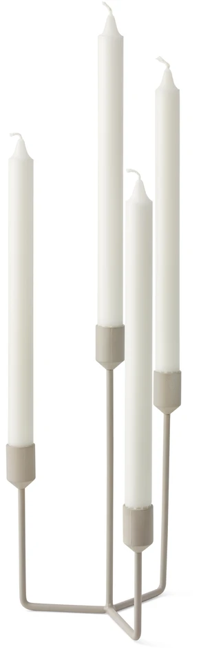 Vallda - Ljusstake, H 26,5 cm - Grå