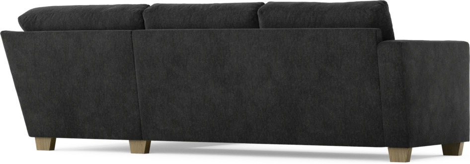 Friday - 2,5-sits soffa med divan höger - Blå