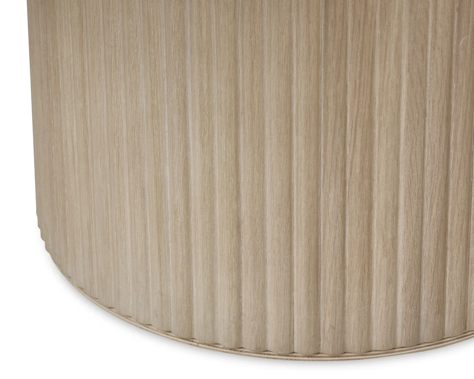 Cord - Matbord, Ø 136-186 cm - Vit