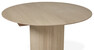 Cord - Matbord, Ø 136-186 cm - Vit