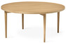 Tuva - Soffbord, Ø 100 cm - Beige