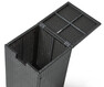 Riga - Förvaringsbox för gasoltub, H 68 cm - Svart
