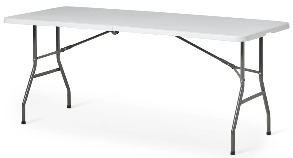 Luan - Fällbord, L 180 cm - Vit