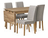 Ekerö - Matgrupp med 4 stolar Ekenäs - Beige