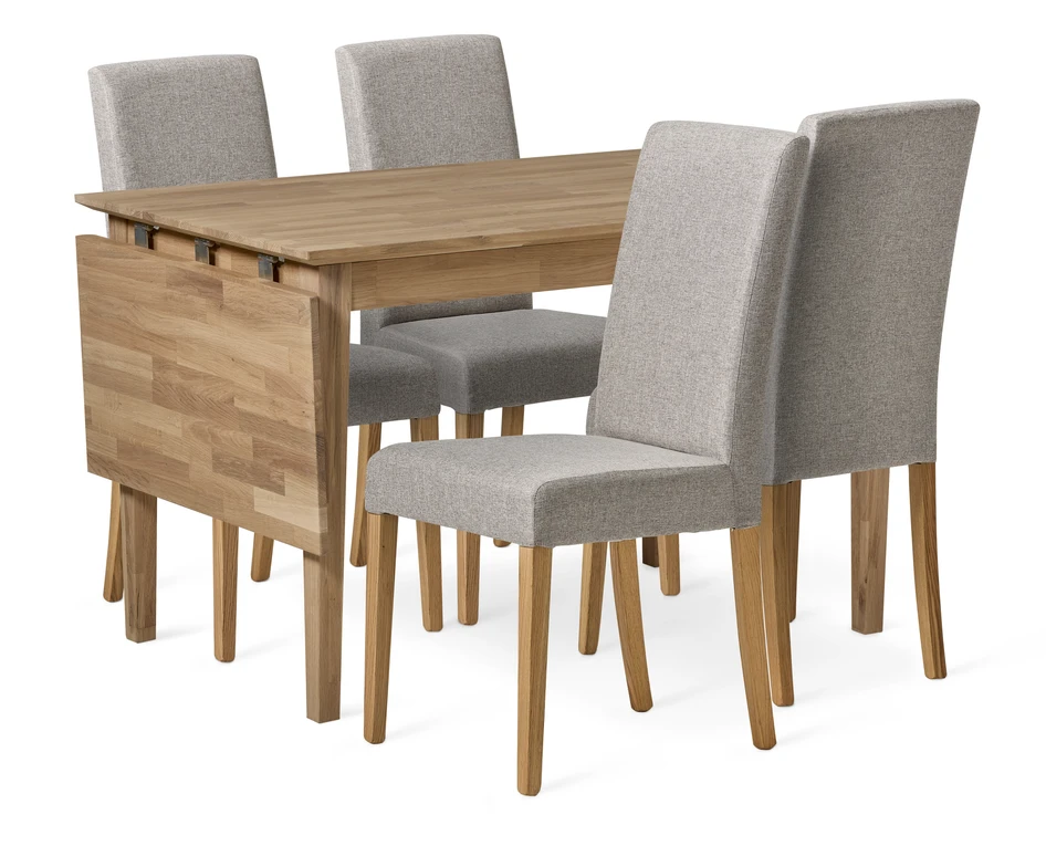 Ekerö - Matgrupp med 4 stolar Ekenäs - Beige