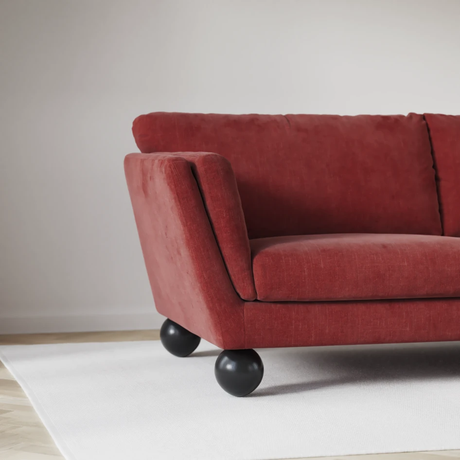 Madison - Hörnsoffa 2+3-sits, hörn 1 - Rosa