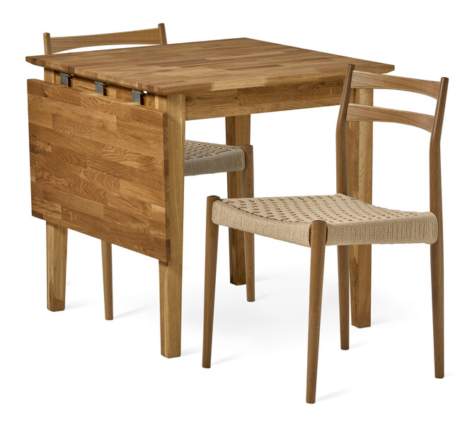 Ekerö - Matgrupp med 2 stolar Ines - Beige