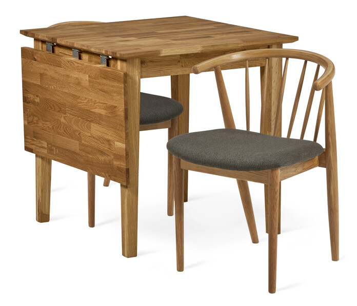 Ekerö - Matgrupp med 2 stolar Sixten - Beige
