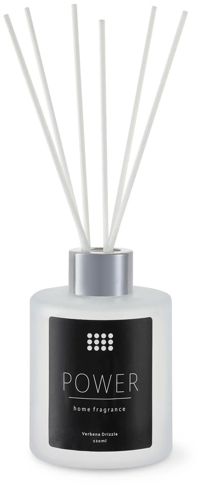 Sensi - Doftpinne, Power, doft Verbena Drizzle, 120 ml - Svart