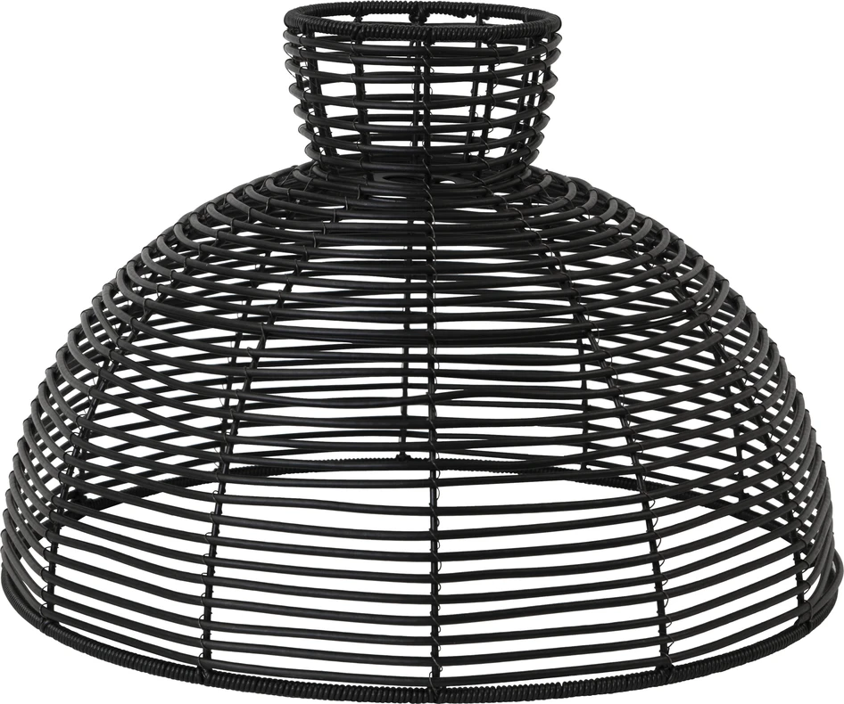 Runde - Lampskärm, H32 Ø47 cm - Svart