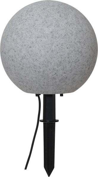 Stone - Dekorationsbelysning, Ø30 H29 cm - Grå