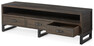Woodenforge - Tv-bänk, B 175 cm - Svart
