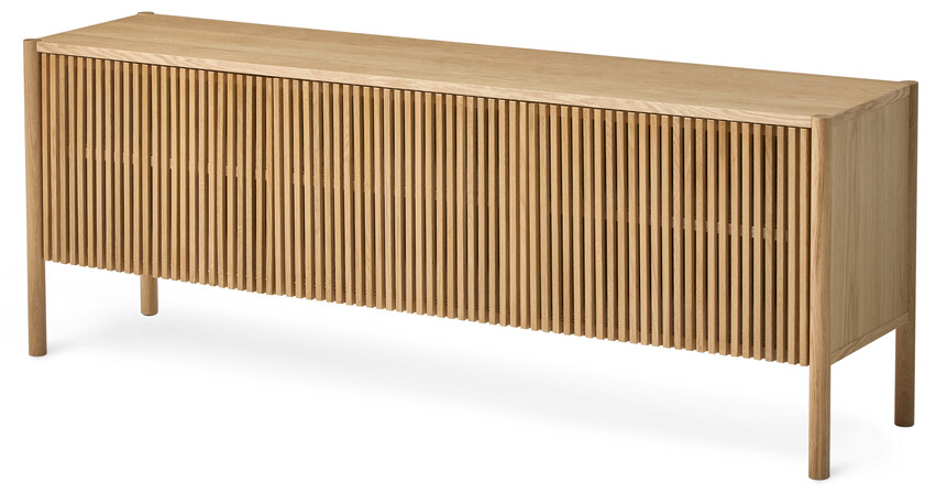 Astrid - Tv-bänk, B 165 cm - Beige