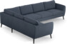 County - Hörnsoffa, 2+3-sits - Blå