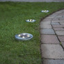 Lawnlight - Solcellsbelysning, Ø11,5 H2 cm - Grå