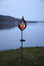 Melilla - Solcellsbelysning, H70 cm - Svart