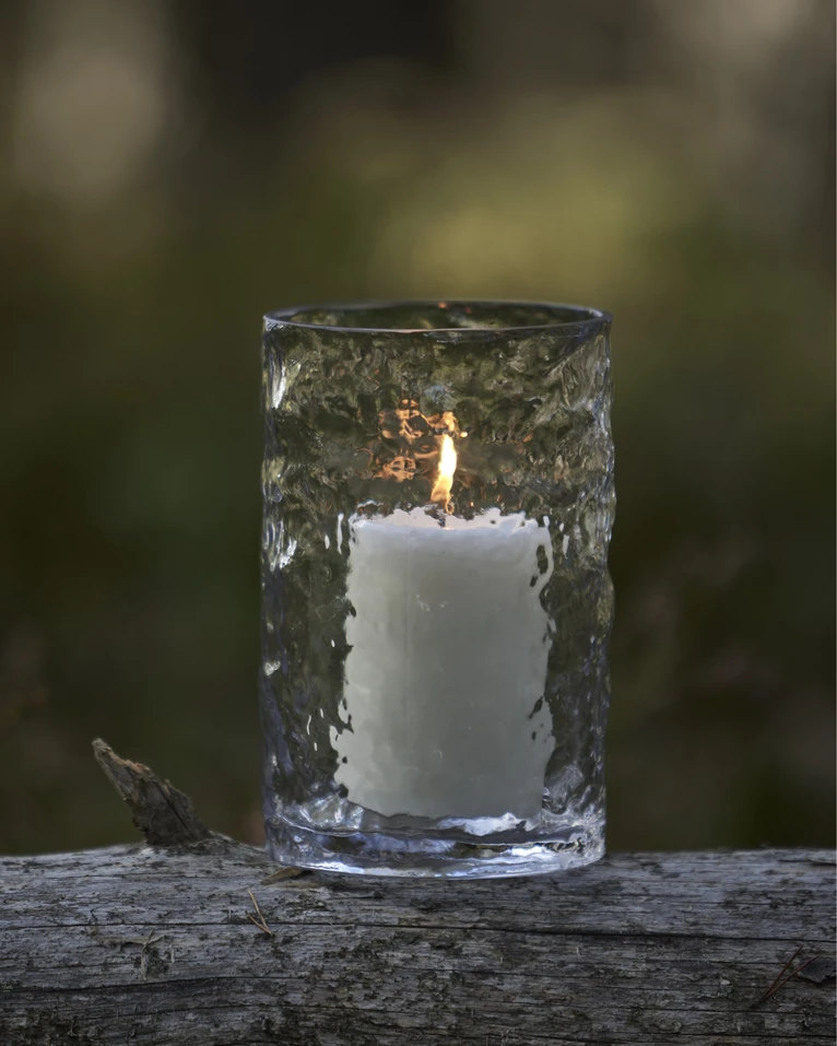 Funkia, Ljuslykta, H 18 Ø 12 cm