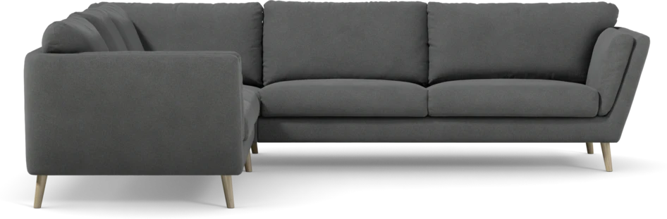 Madison Lux - Hörnsoffa 2+3-sits, hörn 1 - Grå